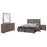 Brantford 4-piece Queen Bedroom Set Barrel Oak